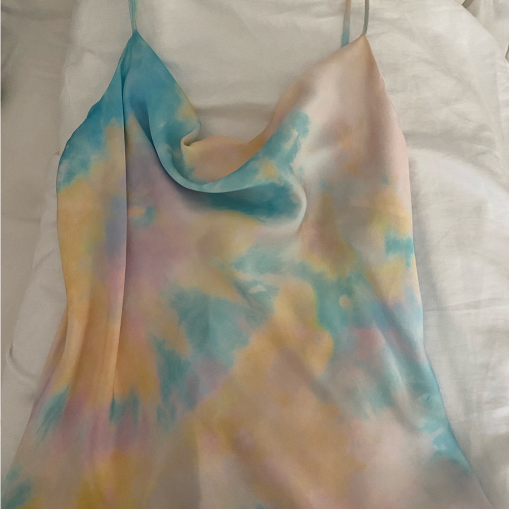 ZARA Satin Tank